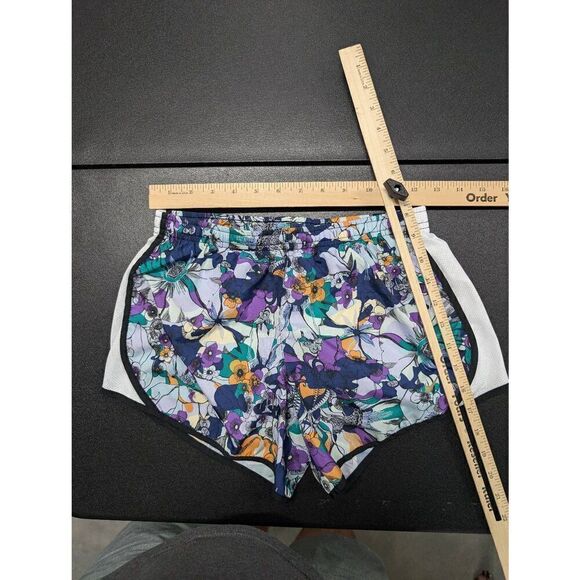 Nike Running Shorts Dry-Fit Tempo Floral Standard Fit New Fast Junior's Large - Picture 5 of 5
